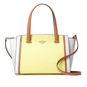 Kate Spade Patterson Drive Geraldine (LARGE) Satchel Bag Limelight Yellow